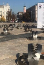 87 hunting traps in the center of Kyiv: human rights defenders recalled prisoners of the Kremlin