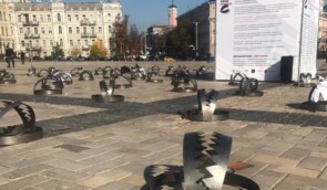 87 hunting traps in the center of Kyiv: human rights defenders recalled prisoners of the Kremlin