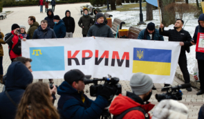 У Києві відбулась акція солідарності з українським Кримом