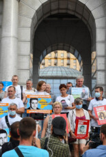 На Майдані відбулась акція солідарності з журналістом Єсипенком, ув’язненим в окупованому Криму 