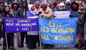 “Ми вимагаємо безпеки!”: у Києві закликали Зеленського ратифікувати Стамбульську конвенцію