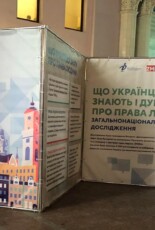 У Львові відкрили виставку і презентували дослідження про те, як українці розуміють права людини
