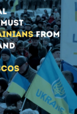 ‘International institutions must protect Ukrainians from abductions and executions’, Ukrainian CSOs