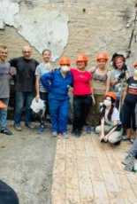 Volunteer cleanup in Irpin, or how ZMINA celebrates its 10th anniversary