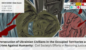 Persecution of Ukrainian civilians in the occupied territories as crime against humanity: side event at the OSCE SHDM I
