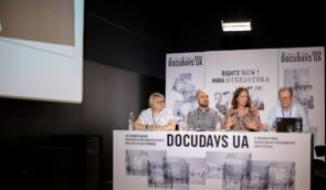 Participants of Docudays UA 2024 discussed the responsibility for the work of educators, doctors and utility workers in the occupation