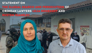 Statement on the illegal search and persecution of Crimean lawyers Lilia Hemedzhy and Rustem Kiamilev