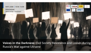 Civil society resistance and losses during Russia’s war against Ukraine to be discussed at the OSCE SHDM II
