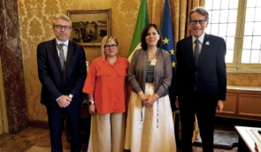 As Part of the Mission to Italy, Meetings Were Held with Italian Parliamentarians