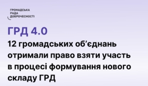 ZMINA та ще 11 громадських організацій обиратимуть новий склад Громадської ради доброчесності