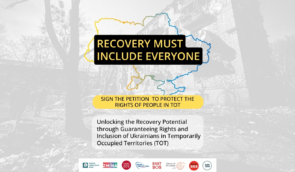 Statement to URC2025: Humanitarian and human rights organizations demand to take into account the needs of Ukrainians on TOT
