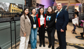 ZMINA розповіла про ситуацію зі свободою слова в умовах окупації на Cafe Kyiv 2026 у Берліні