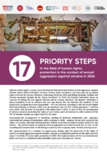 17 priority steps in the field of human rights protection in the context of armed aggression against Ukraine in 2026