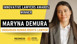 Експертка з прав людини ZMINA Марина Демура — лавреатка міжнародної премії REDRESS Innovative Lawyers Awards