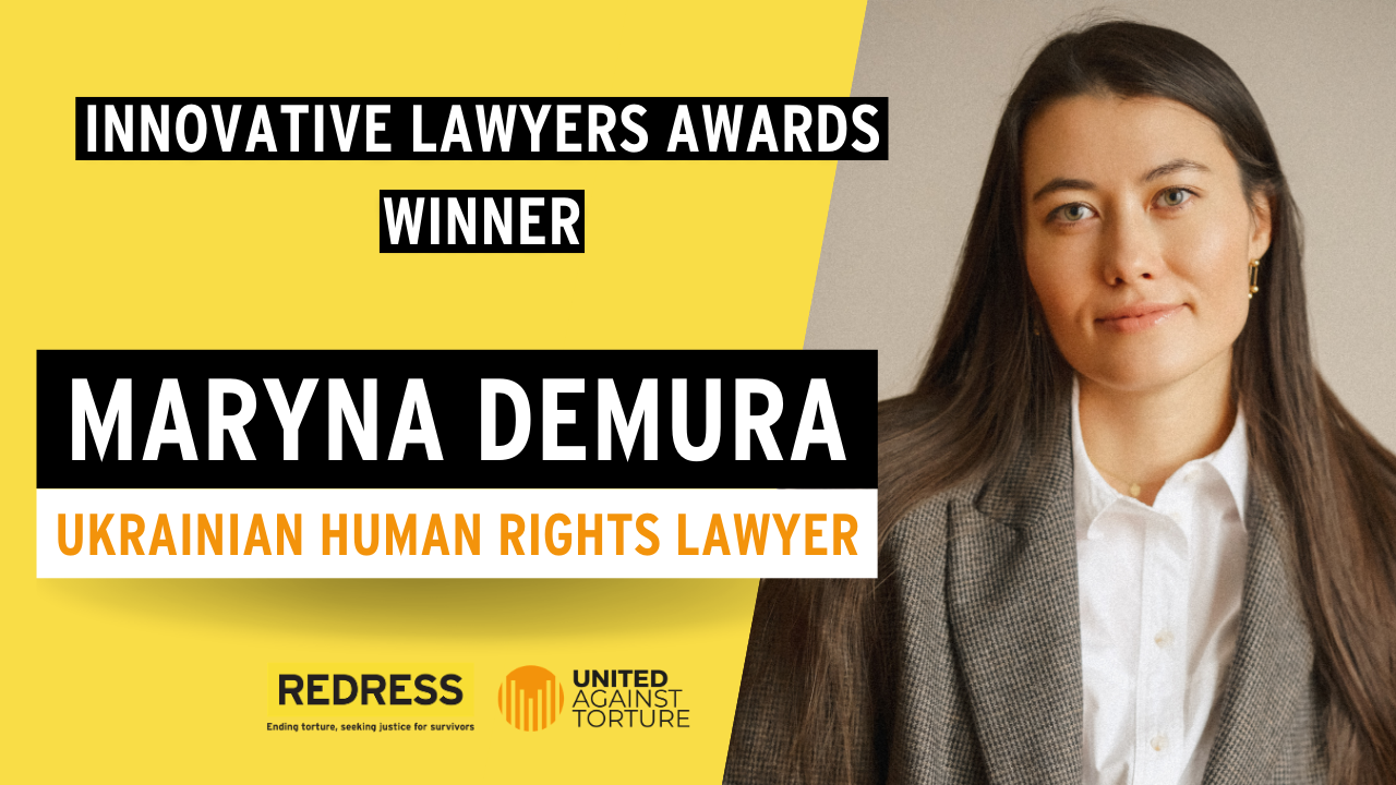 ZMINA human rights expert Maryna Demura is a laureate of the REDRESS ...
