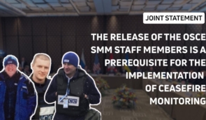 The release of OSCE SMM staff members is a prerequisite for the implementation of ceasefire monitoring